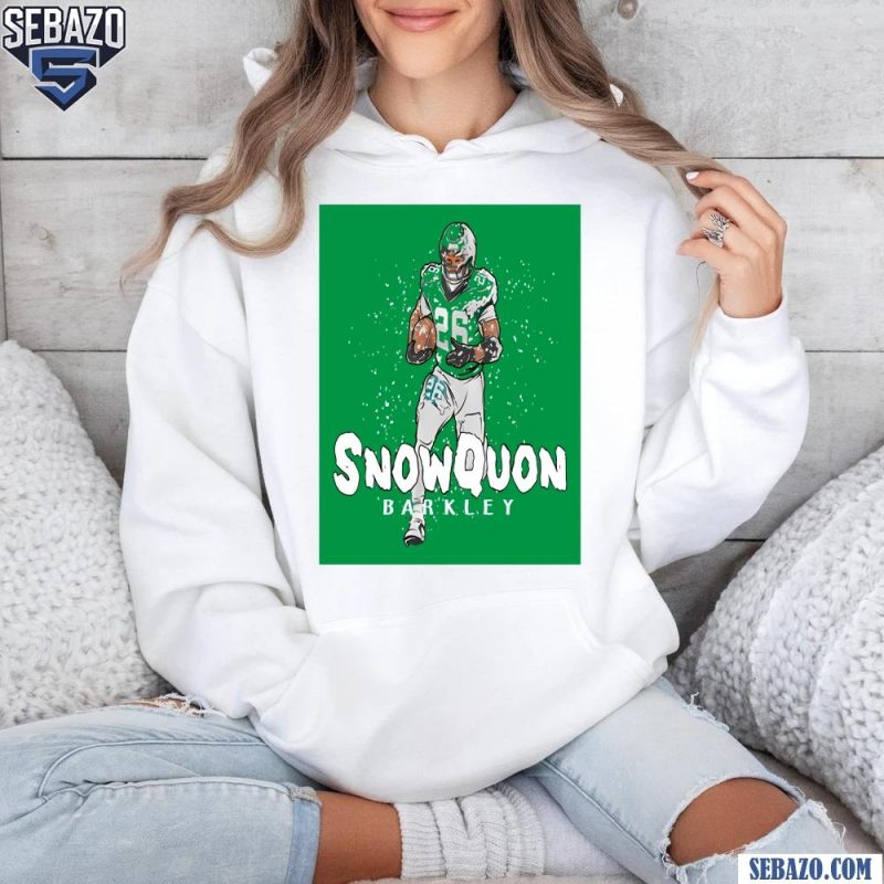 Saquon Barkley Snowquon Barkley Philadelphia Eagles Shirt hoodie