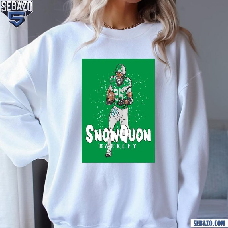 Saquon Barkley Snowquon Barkley Philadelphia Eagles Shirt sweatshirt