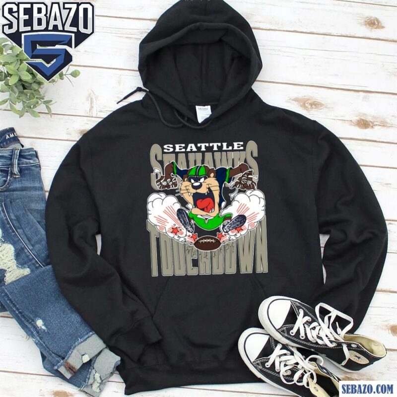 Seattle Seahawks Tuchdown Nfl Tasmanian Devil Shirt hoodie