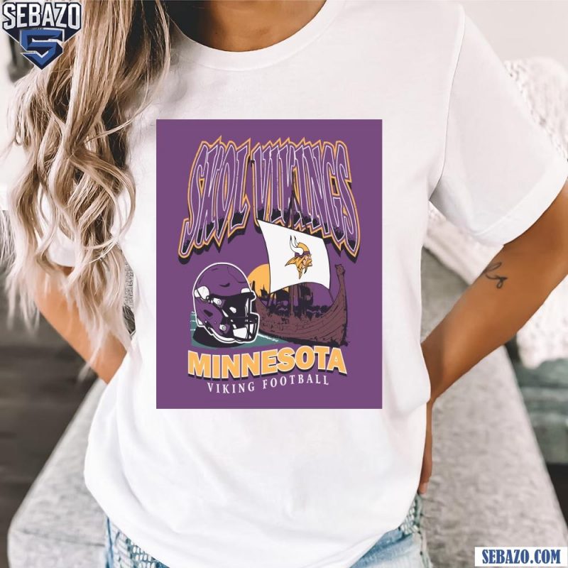 Skol Vikings Minnesota Vikings Football Vintage Logo Shirt t-shirt