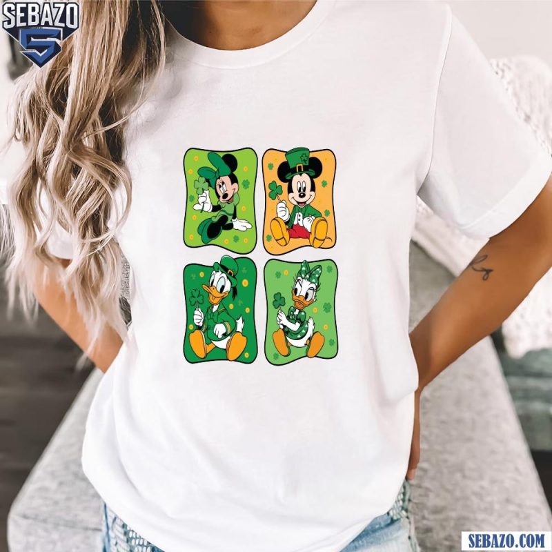 St Patricks Day Disney Friends Collage Shirt t-shirt