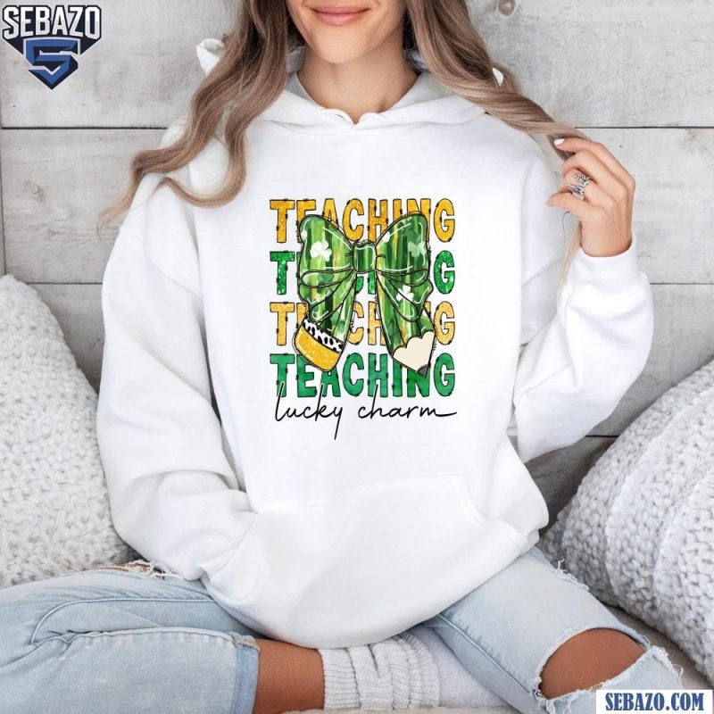 Teaching Lucky Charm Coquette Pencil Shirt hoodie