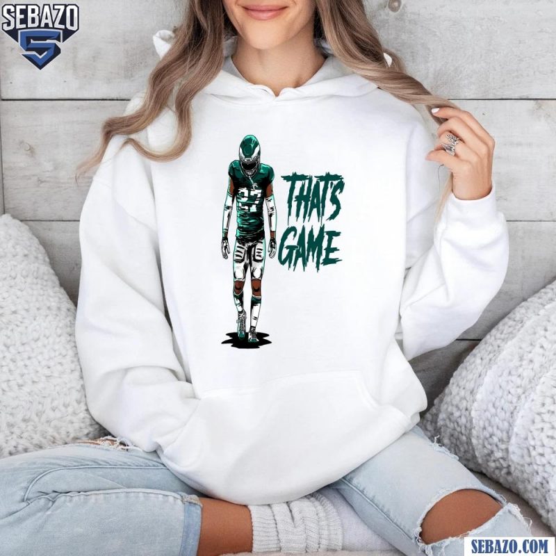 Thats Game Quinyon Mitchell Philadelphia Eagles Shirt hoodie