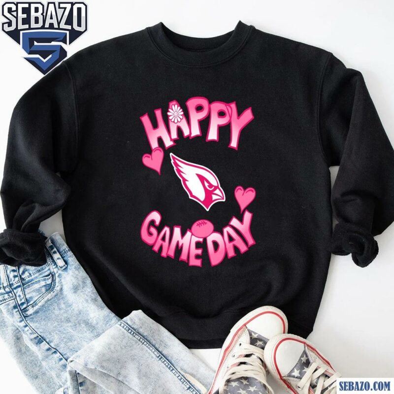 Valentines Day Arizona Cardinals Happy Gameday Shirt sweatshirt