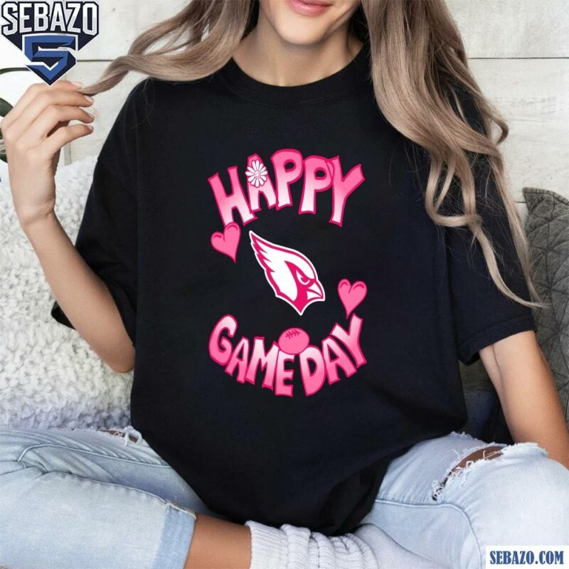 Valentines Day Arizona Cardinals Happy Gameday Shirt t-shirt