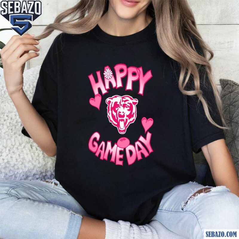 Valentines Day Chicago Bears Happy Gameday Shirt t-shirt