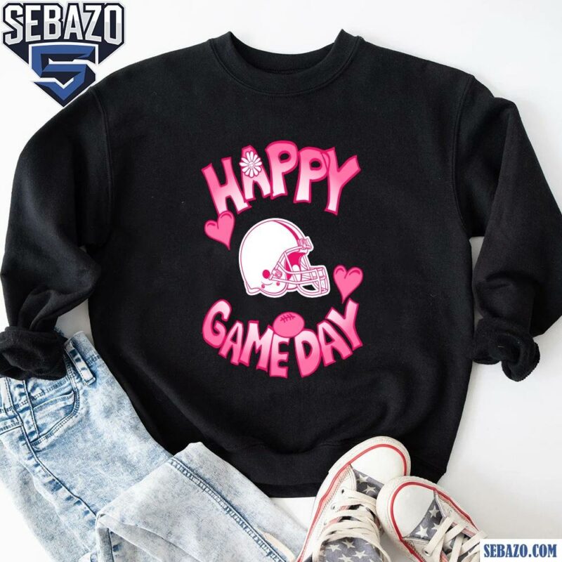 Valentines Day Cleveland Browns Happy Gameday Shirt sweatshirt