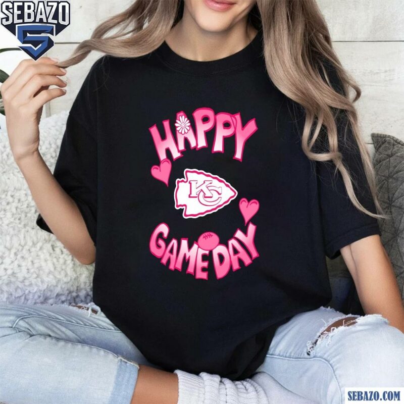 Valentines Day Kansas City Chiefs Happy Gameday Shirt t-shirt