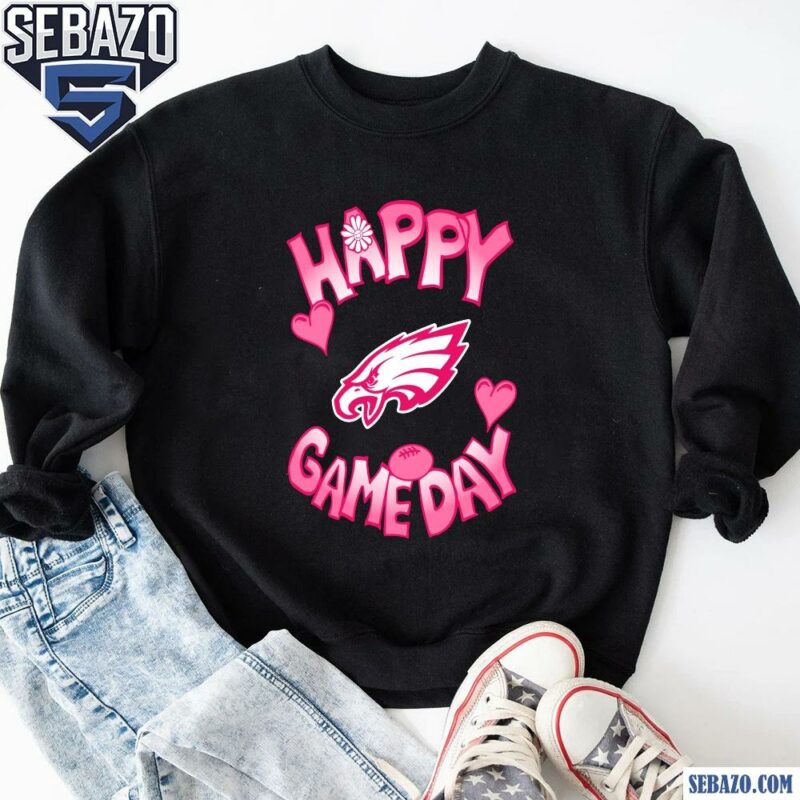 Valentines Day Philadelphia Eagles Happy Gameday Shirt sweatshirt