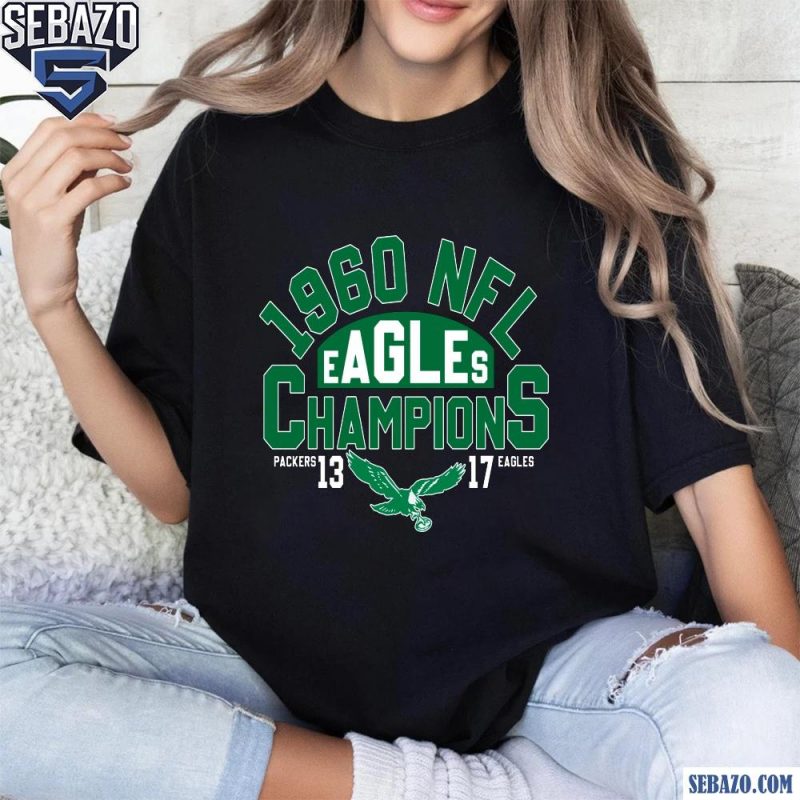 Vintage 1960 Nfl Eagles Champions Logo Shirt t-shirt