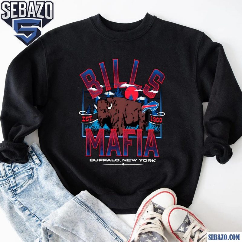 Vintage Bills Mafia Buffalo New York Football Est 1960 Shirt sweatshirt