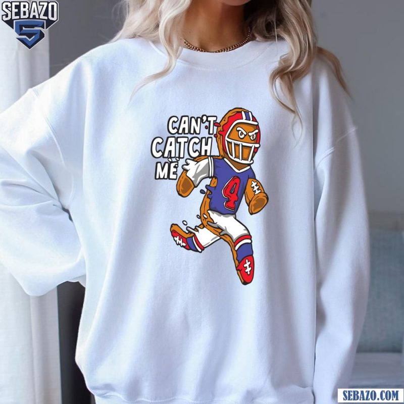 Vintage Cant Catch Me Buffalo Bills 4 James Cook Shirt sweatshirt