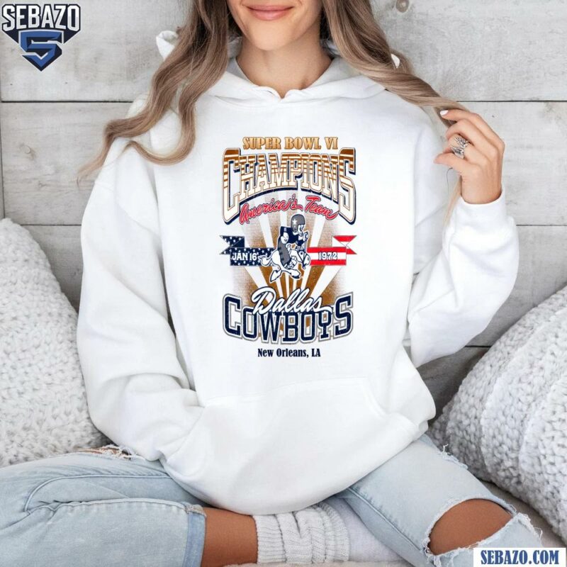 Vintage Dallas Cowboys Super Bowl Vi Champions Shirt hoodie