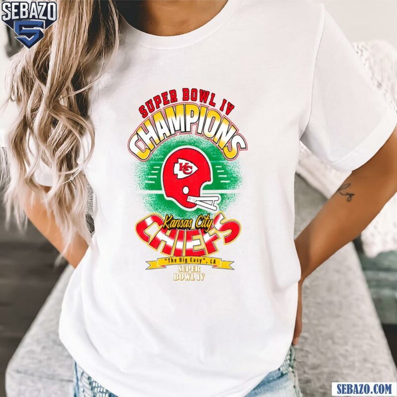 Vintage Kansas City Chiefs Super Bowl Iv Champions Shirt t-shirt