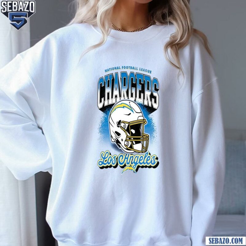 Vintage Nfl Los Angeles Chargers Football Logo Helmet Shirt sweatshirt