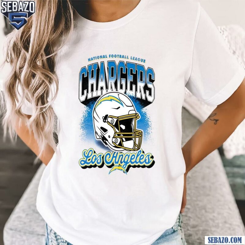 Vintage Nfl Los Angeles Chargers Football Logo Helmet Shirt t-shirt