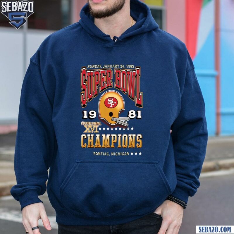 Vintage Super Bowl 1981 Champions San Francisco 49Ers Shirt hoodie