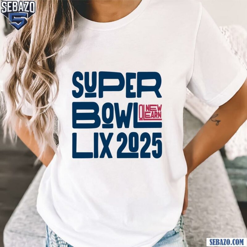 Vintage Super Bowl Lix 2025 New Orleans Shirt t-shirt