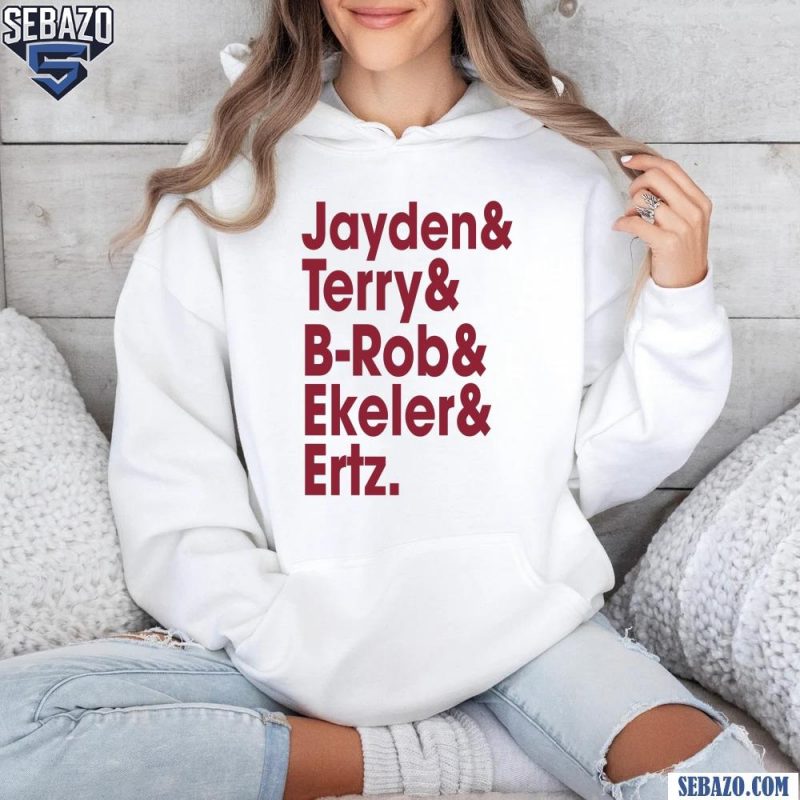 Washington Ampersand Stars Jayden Terry B Rob Ekeler Ertz Shirt hoodie