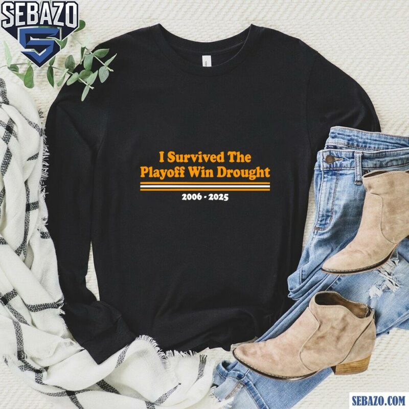 Washington Commanders I Survived The Playoff Win Drought Shirt long sleeved