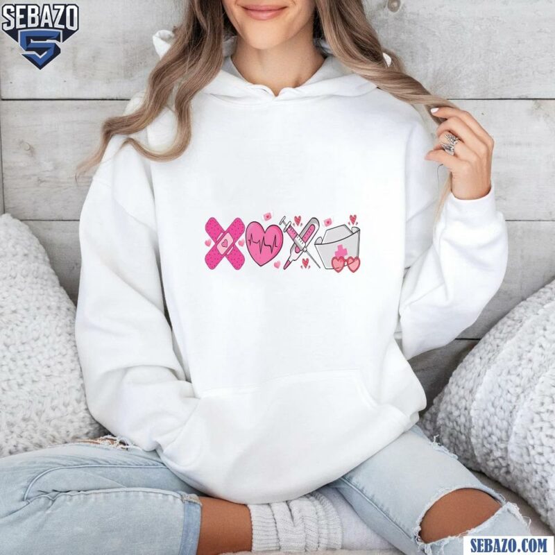 Xoxo Nurse Valentine Shirt hoodie