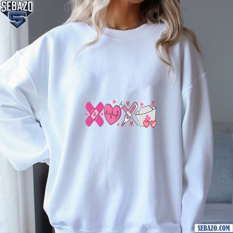 Xoxo Nurse Valentine Shirt sweatshirt