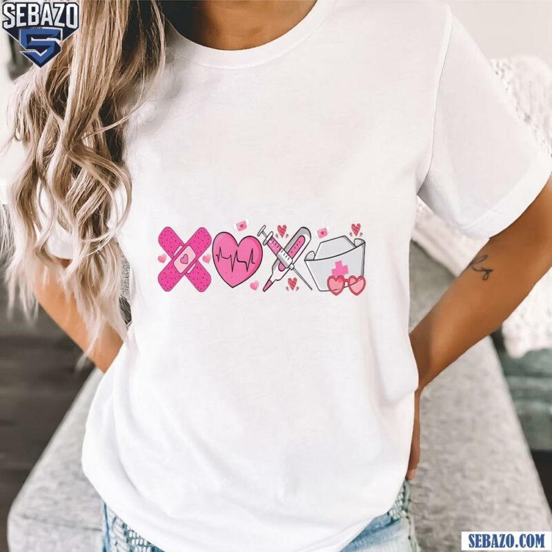 Xoxo Nurse Valentine Shirt t-shirt