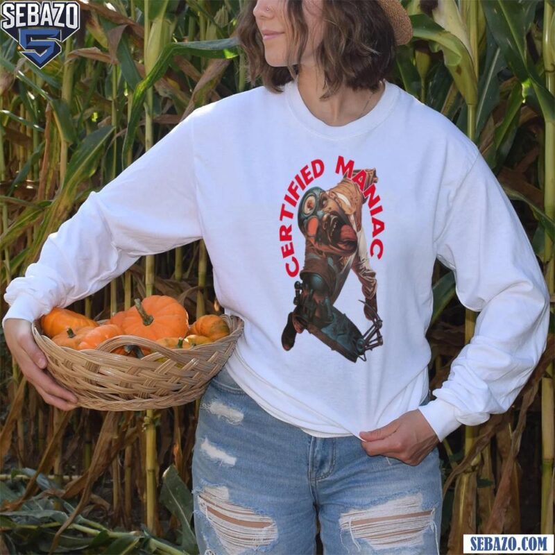 2000 Ad Mean Machine Certified Maniac Shirt long sleeved