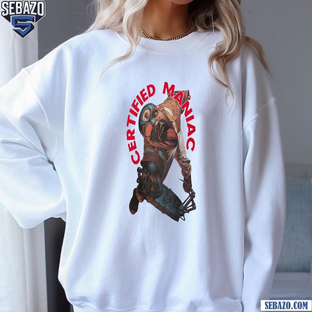 2000 Ad Mean Machine Certified Maniac Shirt