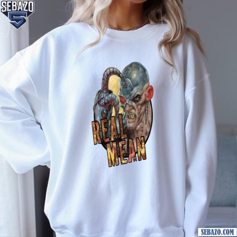 2000 Ad Mean Machine Real Mean Comicos sweatshirt