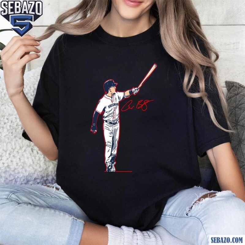 Alex Bregman Signature Boston Superstar Pose Shirt t-shirt