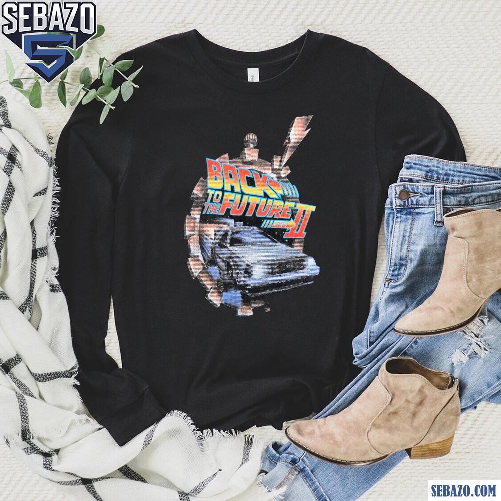 Back To The Future Part Ii Vintage Logo Shirt