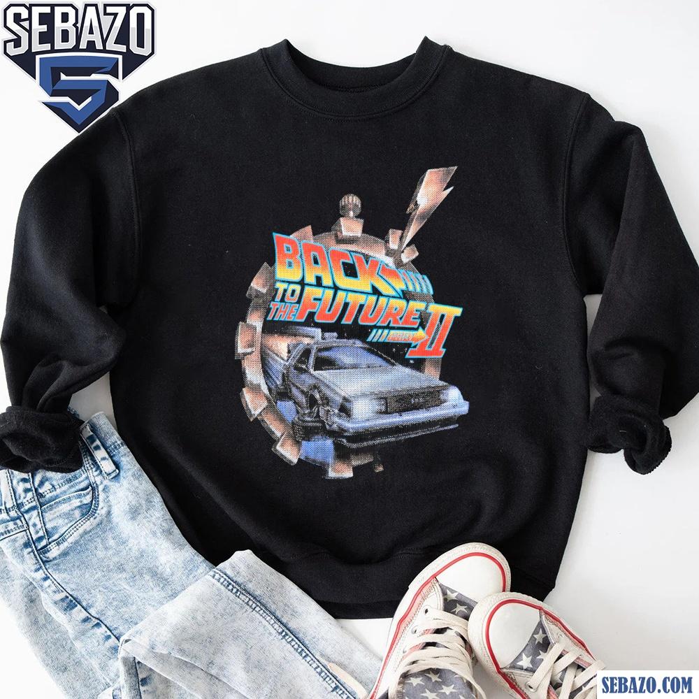 Back To The Future Part Ii Vintage Logo Shirt
