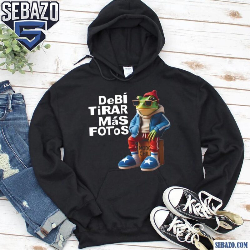 Bad Bunny Frog Debi Tirar Mas Fotos Album Shirt hoodie