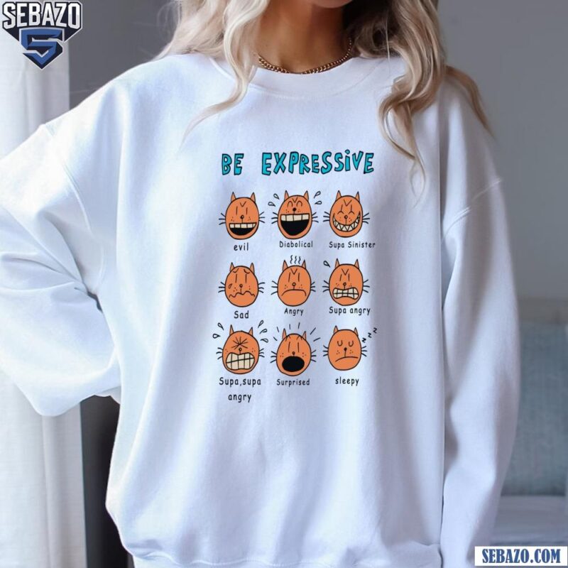 Be Expressive Petey The Cat Shirt sweatshirt