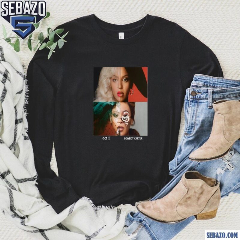 Beyonce Cowboy Carter Puzzle Shirt long sleeved