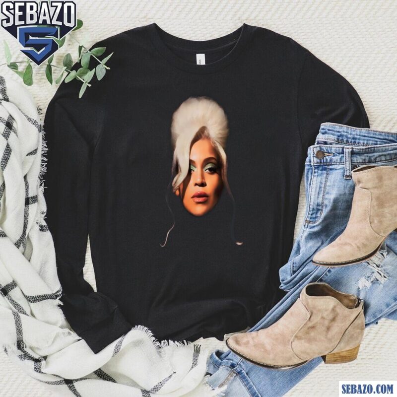 Beyonce Portrait 2025 Cowboy Carter Music Tour Shirt long sleeved