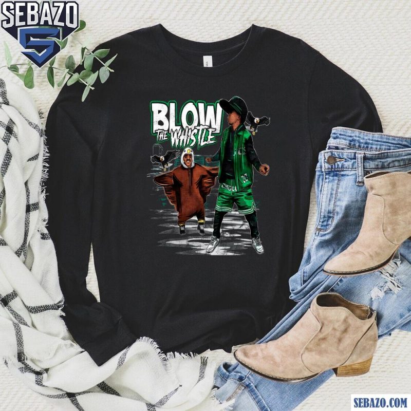 Blow The Whistle Philadelphia Eagles Fans Shirt long sleeved