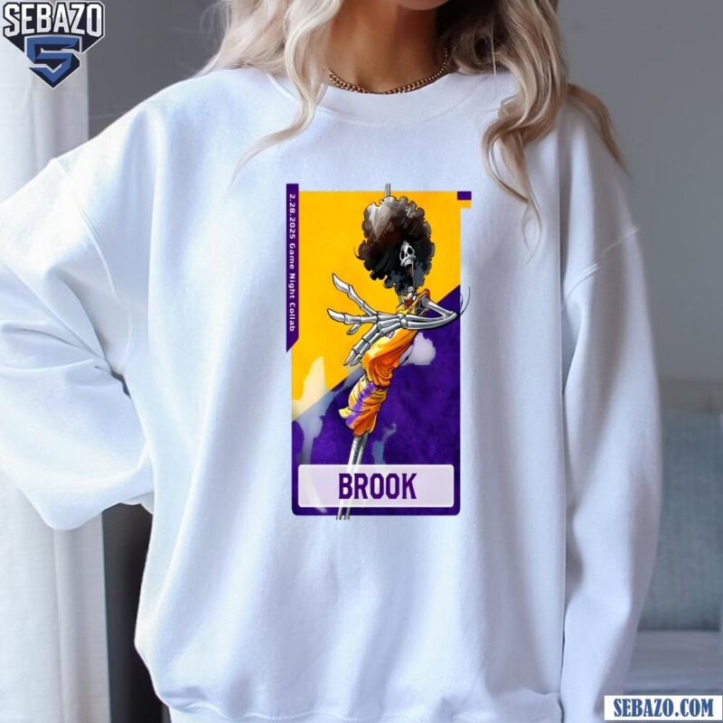 Brook Los Angeles Lakers X One Piece Shirt sweatshirt