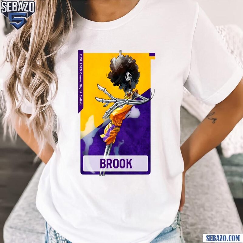 Brook Los Angeles Lakers X One Piece Shirt t-shirt