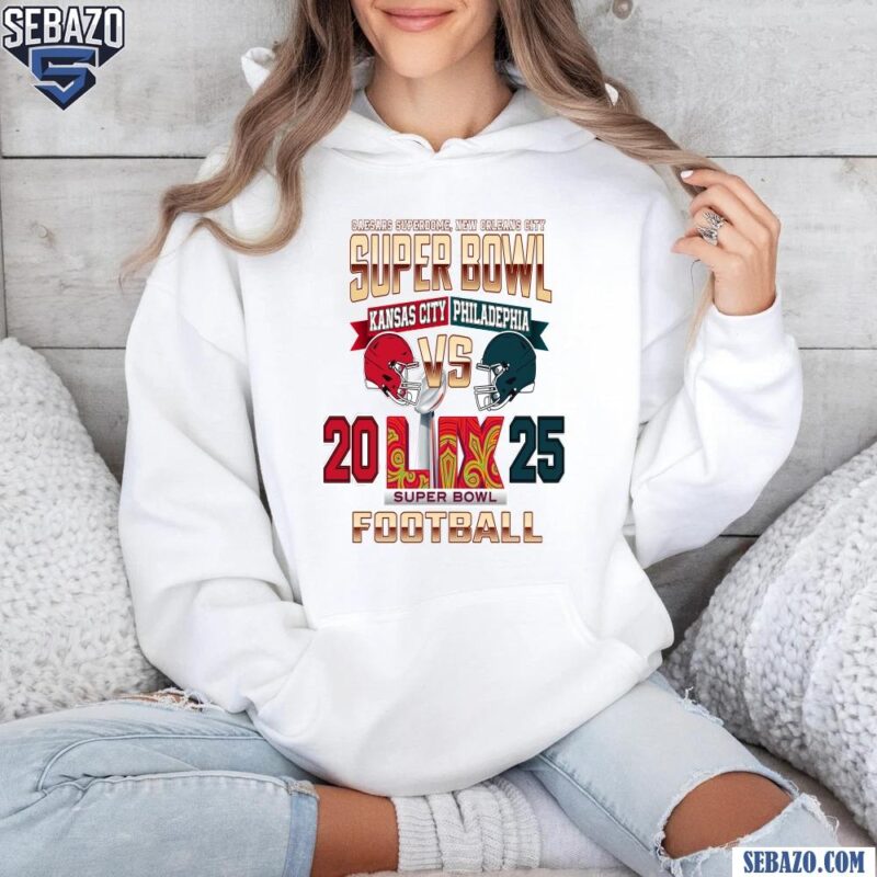 Caesars Superdome New Orleans Superbowl 2025 Shirt hoodie