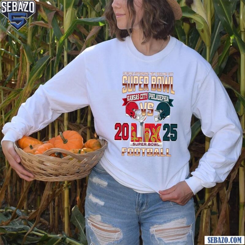 Caesars Superdome New Orleans Superbowl 2025 Shirt long sleeved