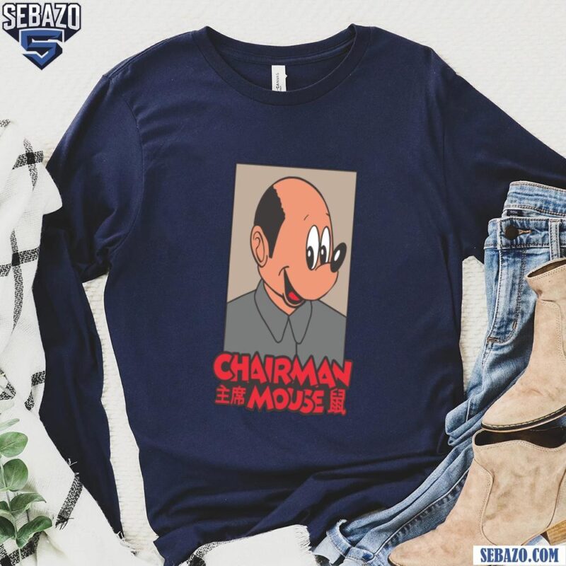 Chairman Mouse Mickey Parody Shirt long sleeved