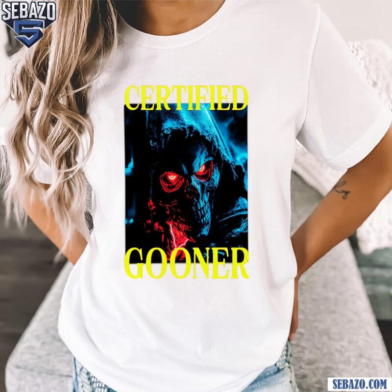 Chase Hooper Certified Gooner Shirt t-shirt