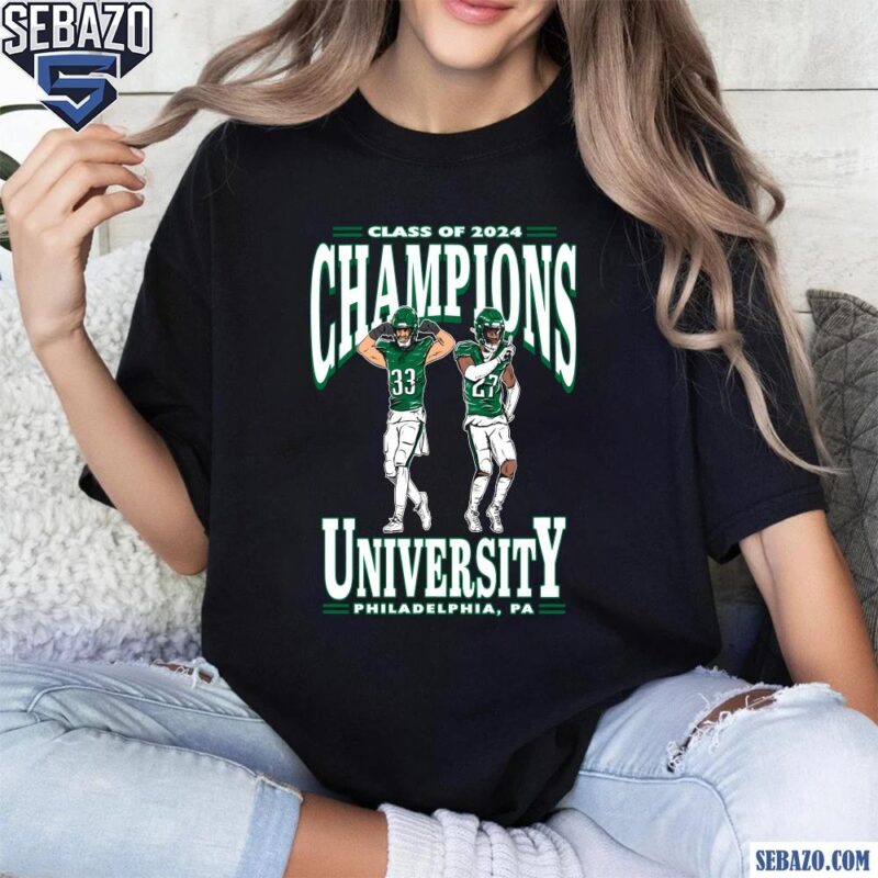 Class Of 2025 Champions University Philadelphiea Eagles Shirt t-shirt