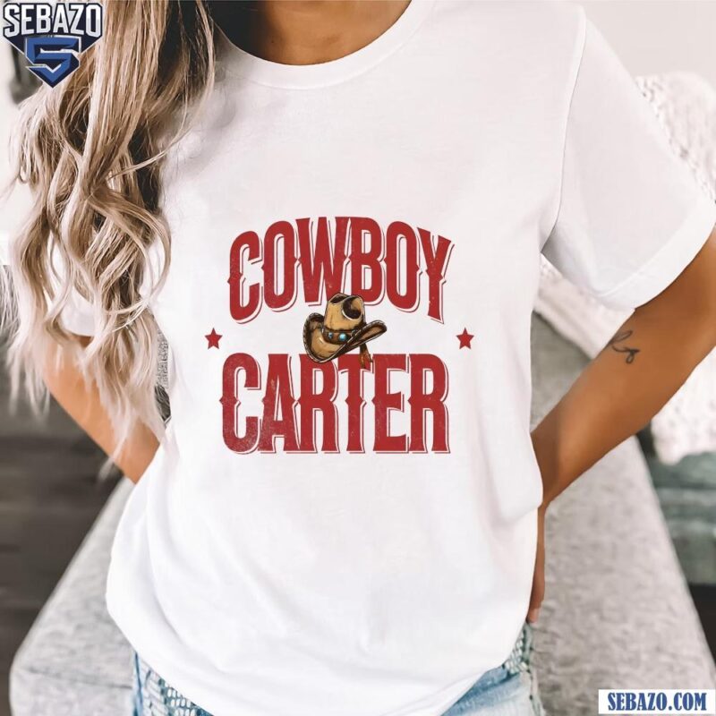 Comfort Colors Cowboy Carter Western Cowboy Hat Shirt t-shirt