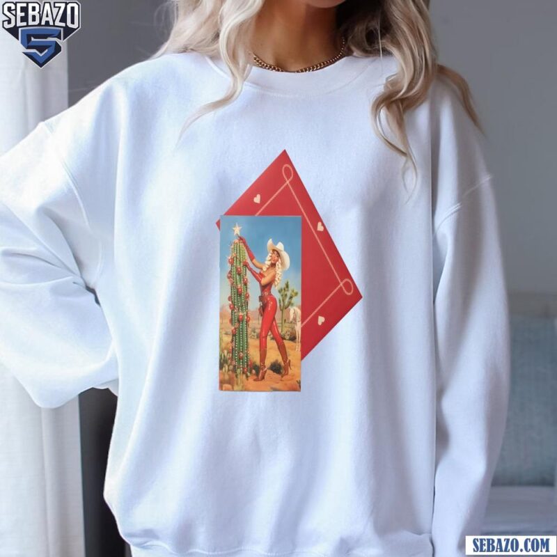 Cowboy Carter Beyonce Holiday Cactus Decoration Shirt sweatshirt