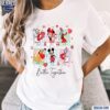 Disney Valentine Better Together Mickey Mouse And Friend Shirt t-shirt