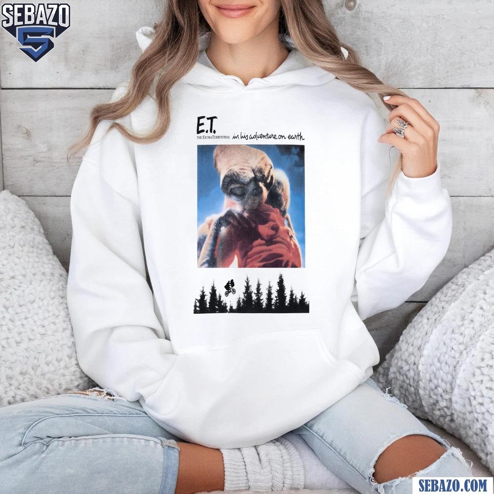 E T The Extra Terrestrial In His Adventure On Earth Shirt