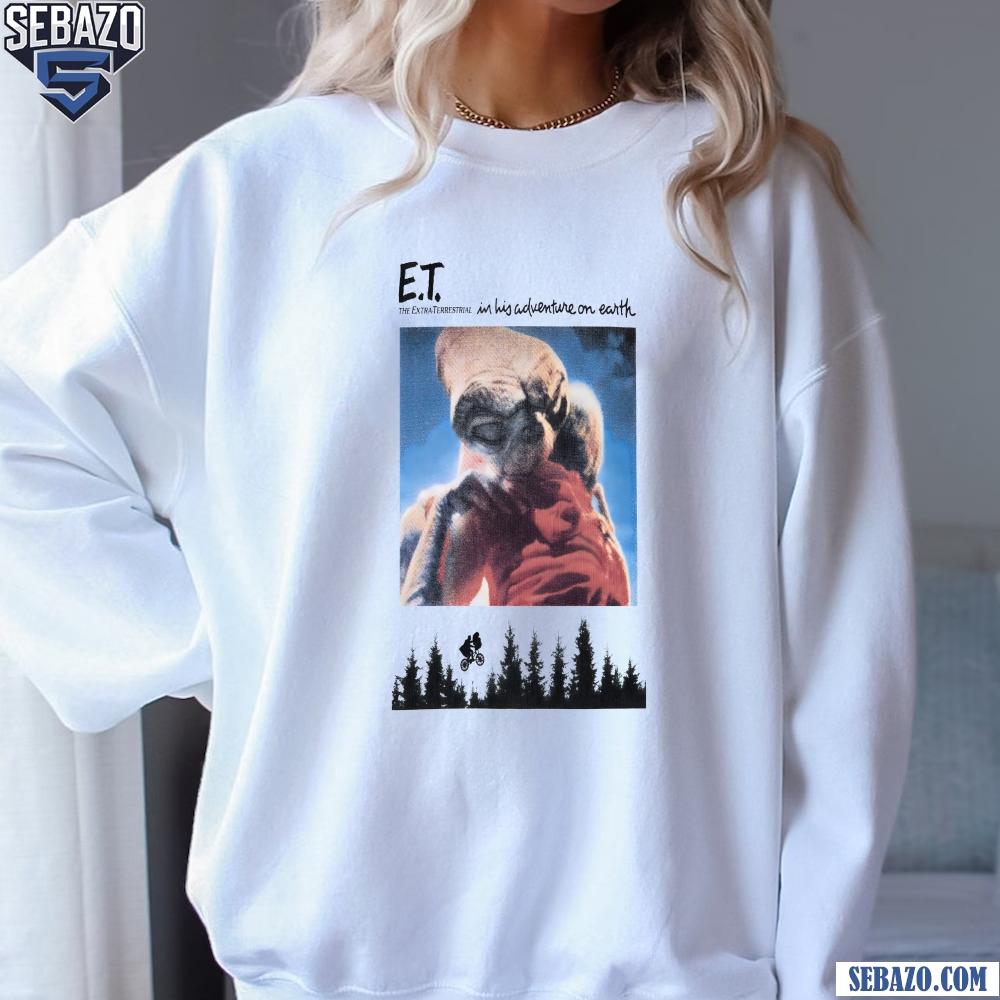 E T The Extra Terrestrial In His Adventure On Earth Shirt